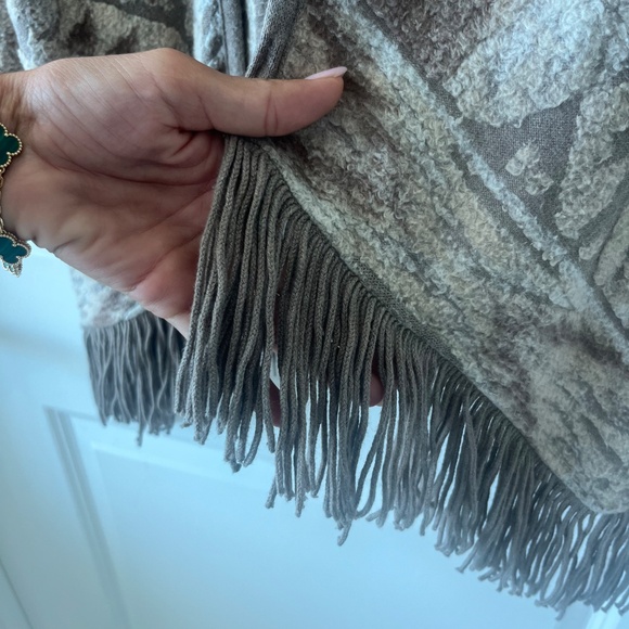 Lucky Brand Aztec Fringe Cardigan Sweater XS - Picture 4 of 7
